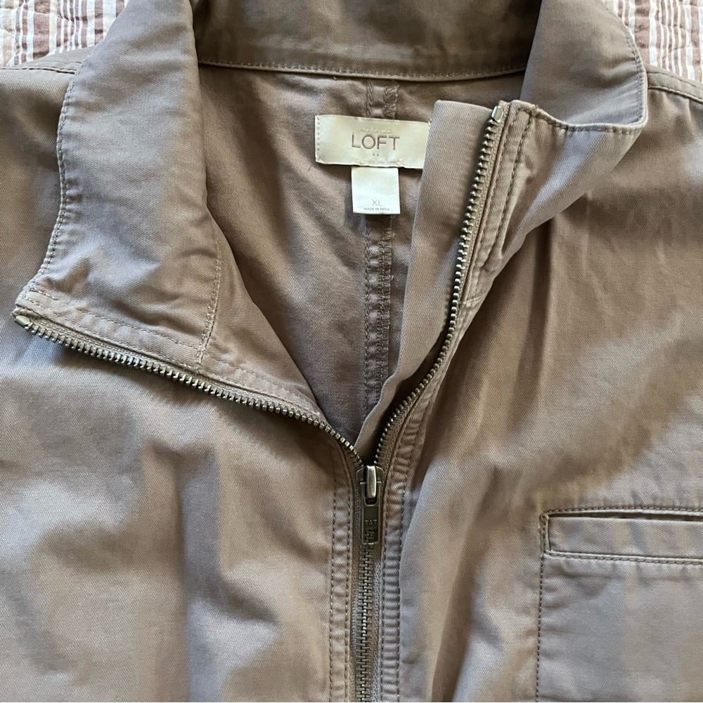Loft Utility Jacket With Drawstring Waist - image 3